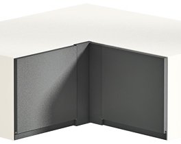 Антресоль А100х100.36.2Д угол.глубокая ручка Альфа