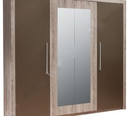 Шкаф 4D VMV Holding Джульетта 4 дверный бронза 180 см