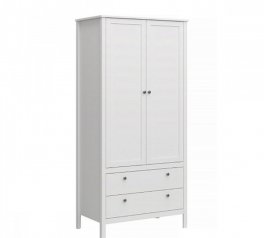 Шкаф 2D2S Mebelbos Ole 2 дверный белый