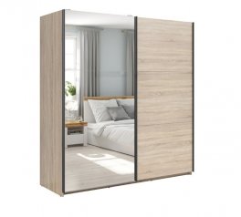 Шафа-купе із дзеркалом SZF/183/M Tetrix 