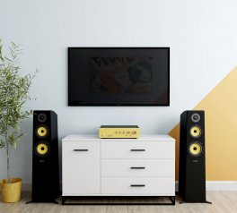 Комод на 3 шухляди та одні двері 1200 Art in Head Ascet / Аскет