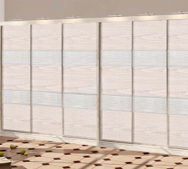 Шафа-купе Комфорт меблі Модель-3 білий 6 дверна 540 см