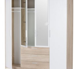 Шкаф 4D3S VMV Holding Рико 4 дверный дуб сонома 180 см