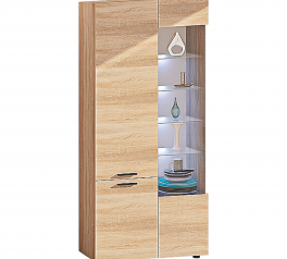 Шкаф Комфорт меблі 2Д.900 2 дверный Эко дуб 90 см