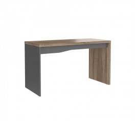 Офісний стіл Connect C Інтарсіо Дуб Сонома Трюфель/Антрацит 130 см