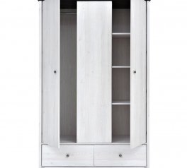 Шкаф SZF3D2S BRW Poland Popto 3 дверный модрина