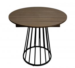 Стол круглый раскладной MebliRoMax Elegant slide / Элегант Слайд D900