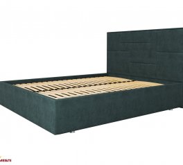 Ліжко м'яке двоспальне Городок меблі Твіст без підйомного механізму