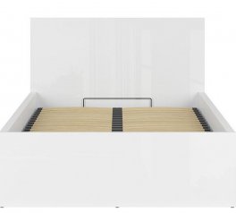 Ліжко односпальне BRW Poland LOZ/120/B Tetrix / Тетрікс з підйомним механізмом та нішею для білизни ДСП