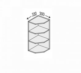Секція верхня 30ВЗК/720 Закінчення Кутове Глорі