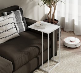 Придиванний стіл-трансформер Fiji Double Білий діамант/Білий