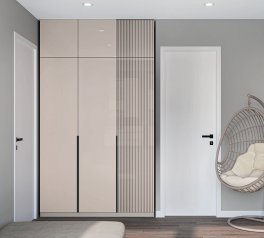 Шафа 3Д + антресоль 3Д Лайн Елегант