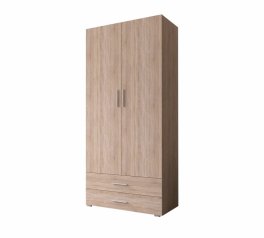 Шкаф Морели SТ0002 2 дверный дуб сонома 100 см