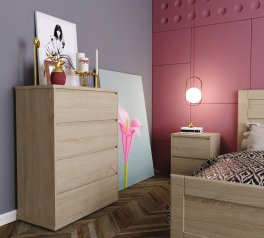 Комод на 4 ящика Art in Head Light / Лайт