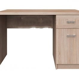 Стол письменный BIU 1D1S/120 Топ Микс