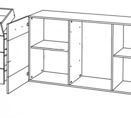 Буфет 2W4S Соло
