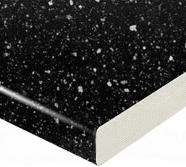 Стільниця кутова однодверна 38 мм Демі Луне