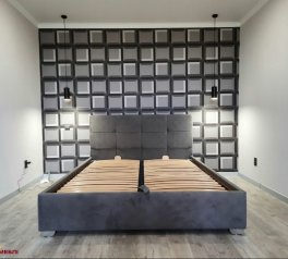 Ліжко двоспальне м'яке Мія