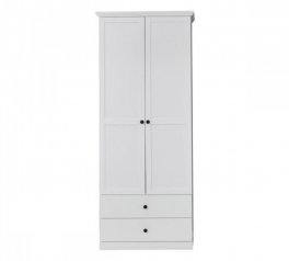 Шкаф 2D2S Mebelbos Brandson 2 дверный белый 81 см 