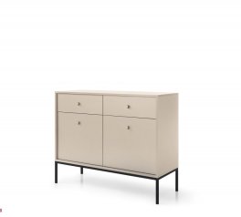 Комод Моно / Mono MKSZ104 Бежевый/черные ножки