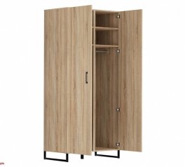 Шкаф BRW Poland SZF/100/200/60/4 Modeo 2 дверный дуб 100 см