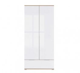 Шафа SZF2D1S ВМК Украіна Злата 2 дверна білий 91 см