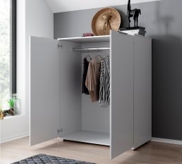 Комод Люция 2дв Белый глянец Миромарк