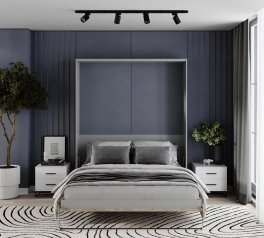 Кровать двуспальная шкаф трансформер Art in Head Juno / Джуно 160 см