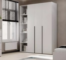 Шкаф комбинированный трехдверный Art in Head №16 Light / Лайт 160 см