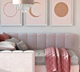 Ліжко дитяче м'яке Woodsoft Valencia / Валенсія