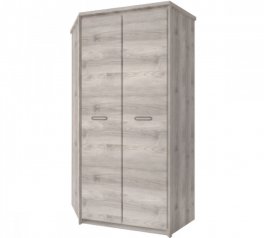 Шкаф угловой 2D Mebelbos Jazz 2 дверный каштан найроби 102 см