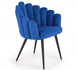 Стілець K-410 темно-синій