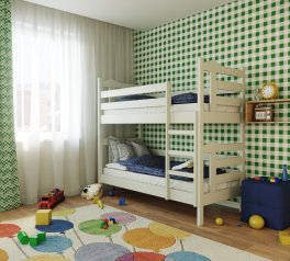 Двухьярусная кровать Санта + ящики