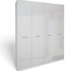 Шафа 4Д Міромарк Белла 4 дверна білий 183 см