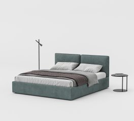 Ліжко м'яке двоспальне Woodsoft Alba 2 / Альба 2