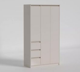 Шафа розпашна Matroluxe Bellini / Белліні 3 дверна з 3 шухлядами 120 см