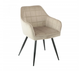 Стілець DONNA темно-бежевий