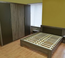 Модульна спальня Juliet/Джульєтта VMV Holding Дуб арканзас темний/Бронза