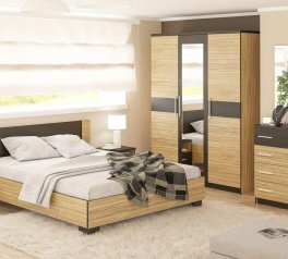 Спальня Verоnika/Вероніка Mebel Service №2 з комодом 4S та дзеркалом