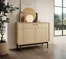 Комод дуб линеа Japandi K104