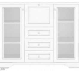 Буфет 2W3S1B Вайт