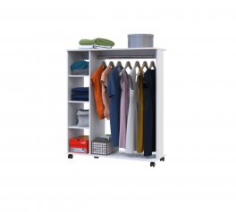 Гардеробная стойка Д1 белый 