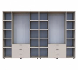 Шкаф Дорос Гелар кашемир 8 дверной 310 см