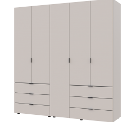 Шкаф Дорос Гелар кашемир 5 дверной 193,7 см