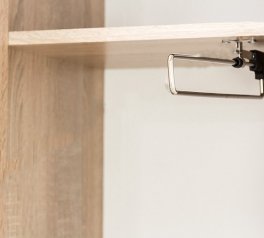 Модульная прихожая VMV holding Лора Дуб сонома / Чёрный