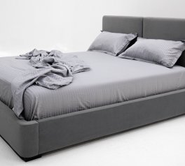 Ліжко м'яке двоспальне Шик Галичина Сільвія