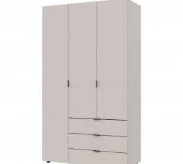 Шкаф для одежды Дорос Гелар кашемир 3-х дверный 116,2 см