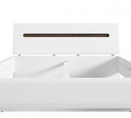 Ліжко двоспальне LOZ 160 BRW Poland Azteca trio / Ацтека тріо МДФ