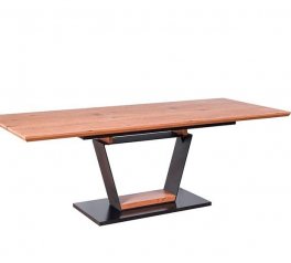 Стол Urbano дуб золотой/черный