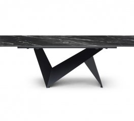 Стол Patrik 160-240 Marquina Black Matt